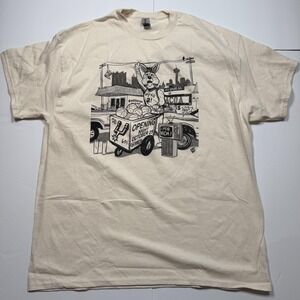 Rare San Antonio Spurs Shirt Mens XL Opening Night Coyote Art NBA Basketball